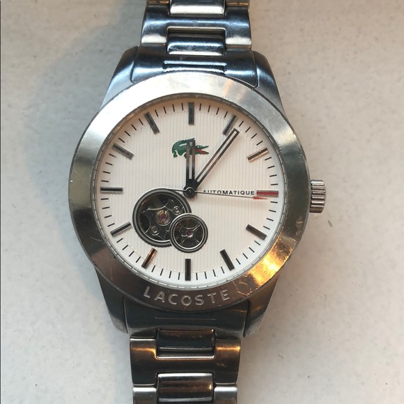 lacoste watch stainless steel